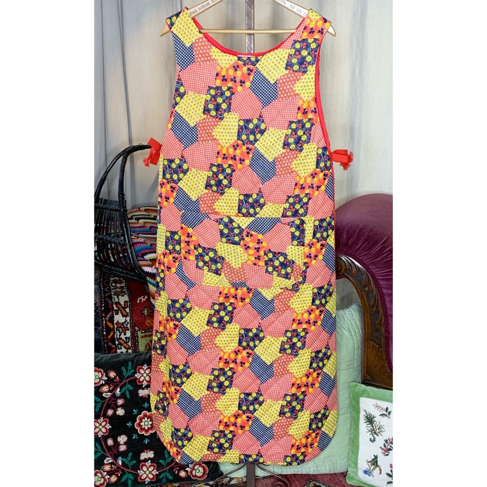 70s Maxi Apron Dress - Picture 11 of 11